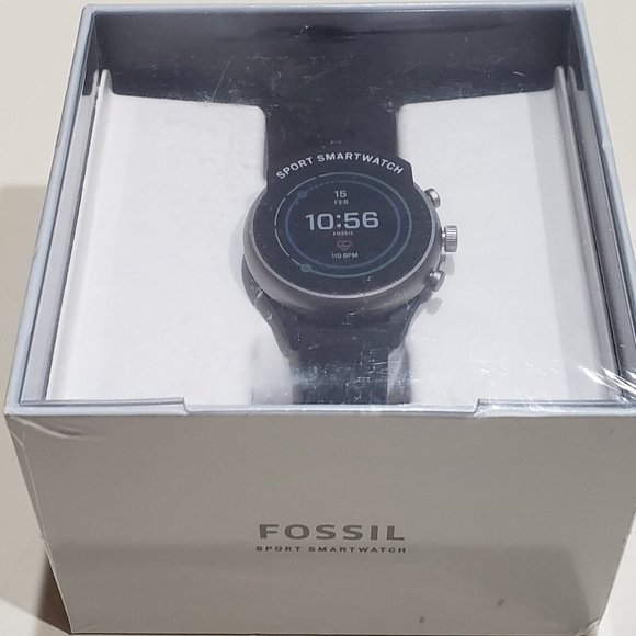 $275 MSRP| Fossil FTW6024 Women's Sport Smartwatch 41mm Aluminum- Factory Sealed - Picture 9 of 11